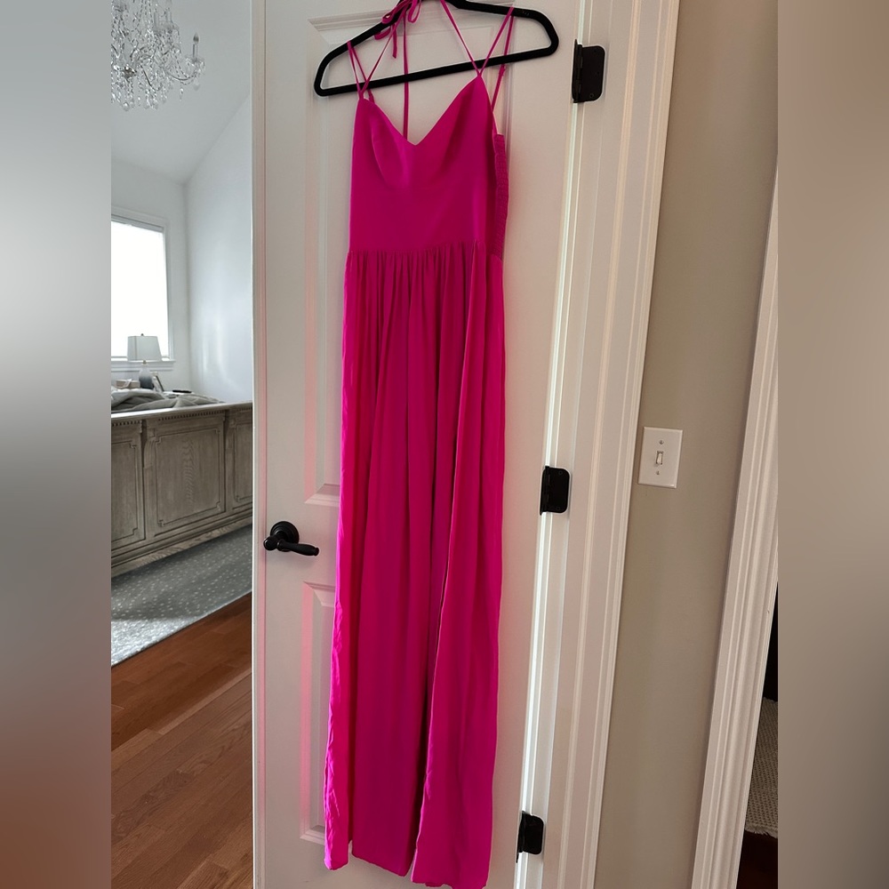 Amanda Uprichard Fuchsia Dress